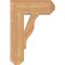 Ekena Millwork Funston Craftsman Smooth Bracket, Western Red Cedar, 5 1/2"W x 18"D x 26"H BKT06X18X26FST04SWR - alternate 2